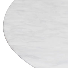 CCF8269-DW 1.3m Marble Top Oval Coffee Table - Natural