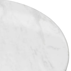 CCF8269-DW 1.3m Marble Top Oval Coffee Table - Natural