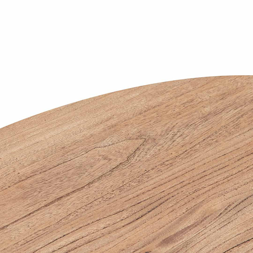 100cm Elm Coffee Table - Natural - View 9