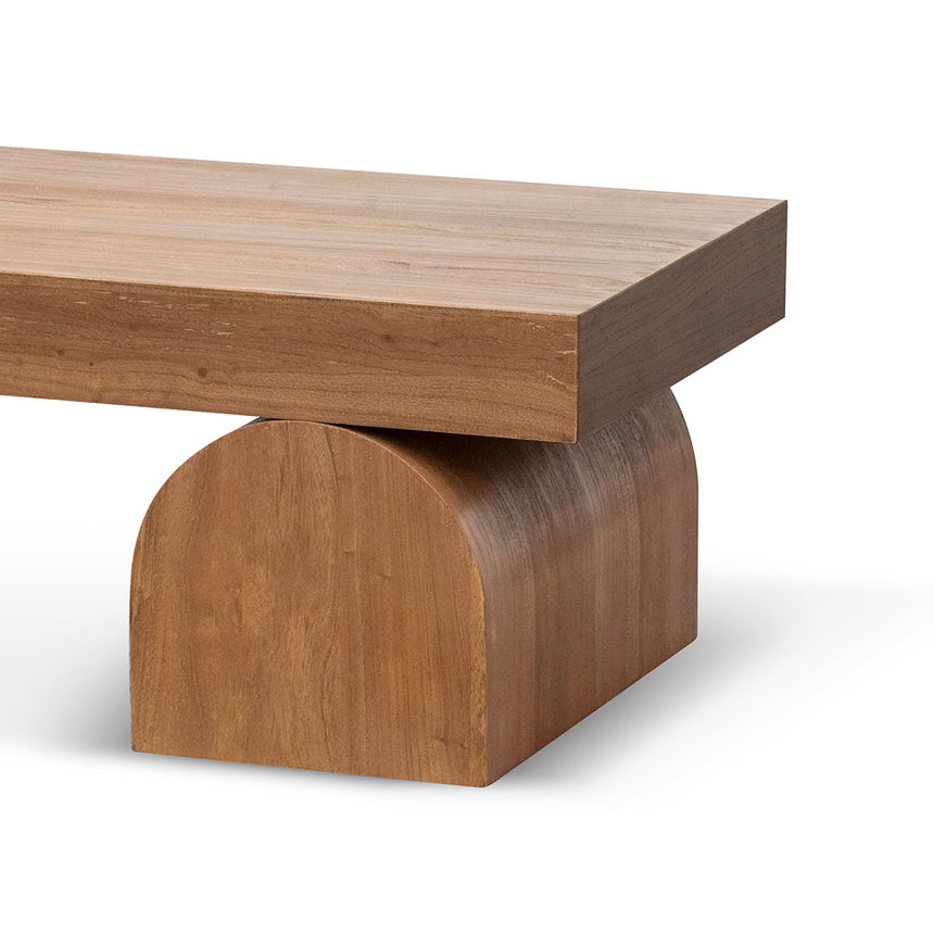 1.3m Elm Coffee Table - Natural - View 5