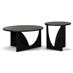 Nested Coffee Table | Full Black | Myka Home