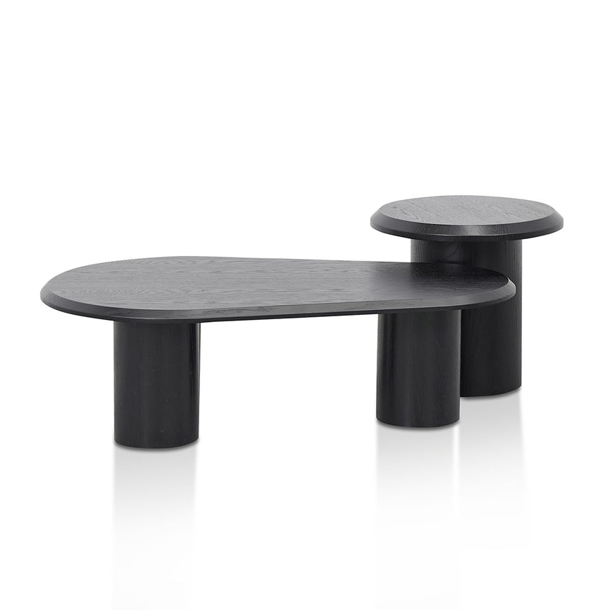 Nested Coffee Table | Black Oak | Myka Home - View 2