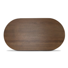 CCF8705-VA 1.3m Pill Shape Coffee Table - Caramel Oak