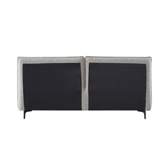 CBD8393-YO Fabric King Bed Frame - Olive Brown Boucle