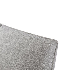 CBD8393-YO Fabric King Bed Frame - Olive Brown Boucle