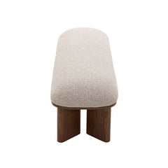 CDB10240-IG Walnut Bench - Clay Grey