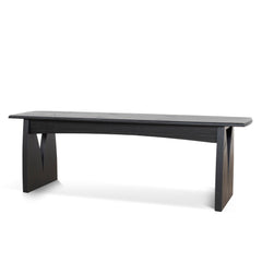 1.4M Elm Dining Bench | Full Black | Myka Home