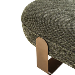 1.5M Long Bench | Woven Green | Myka Home