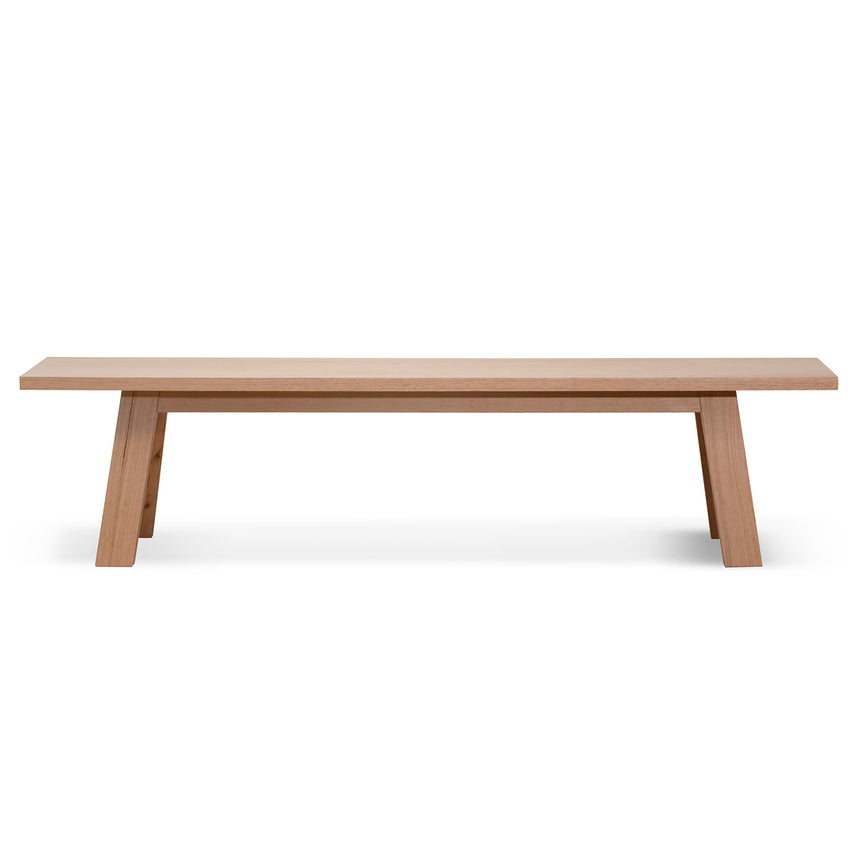 1.9m Bench - Messmate - View 2