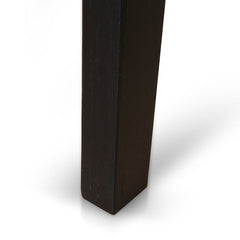 CDC10054-SDx2 Black Dining Chair - Grey Seat (Set of 2)