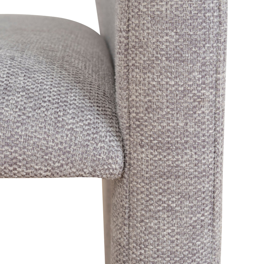 Fabric Dining Chair - Spec Cloud Grey (Set of 2) - View 12
