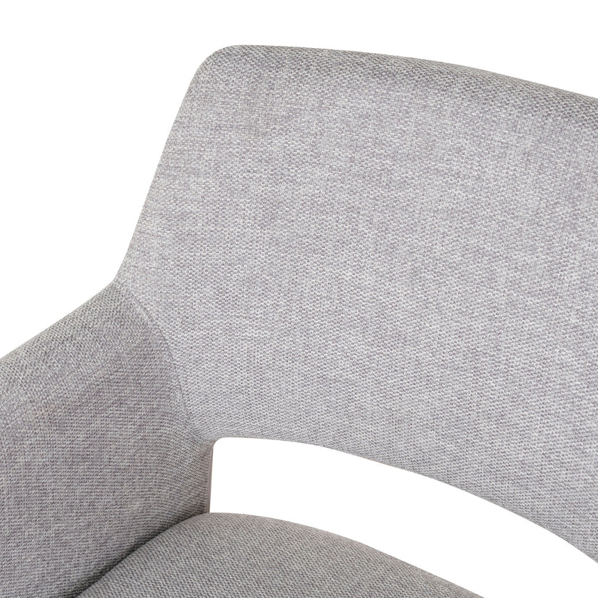 Fabric Dining Chair - Spec Cloud Grey (Set of 2) - View 9