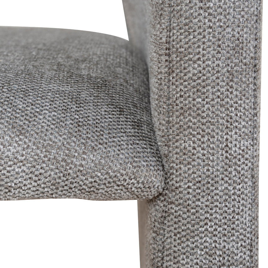 Fabric Dining Chair - Spec Smoke Grey (Set of 2) - View 12