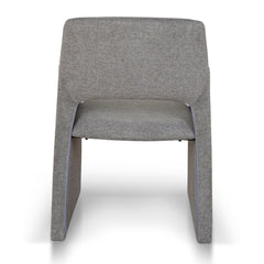 CDC10060-DW Fabric Dining Chair - Spec Smoke Grey (Set of 2)