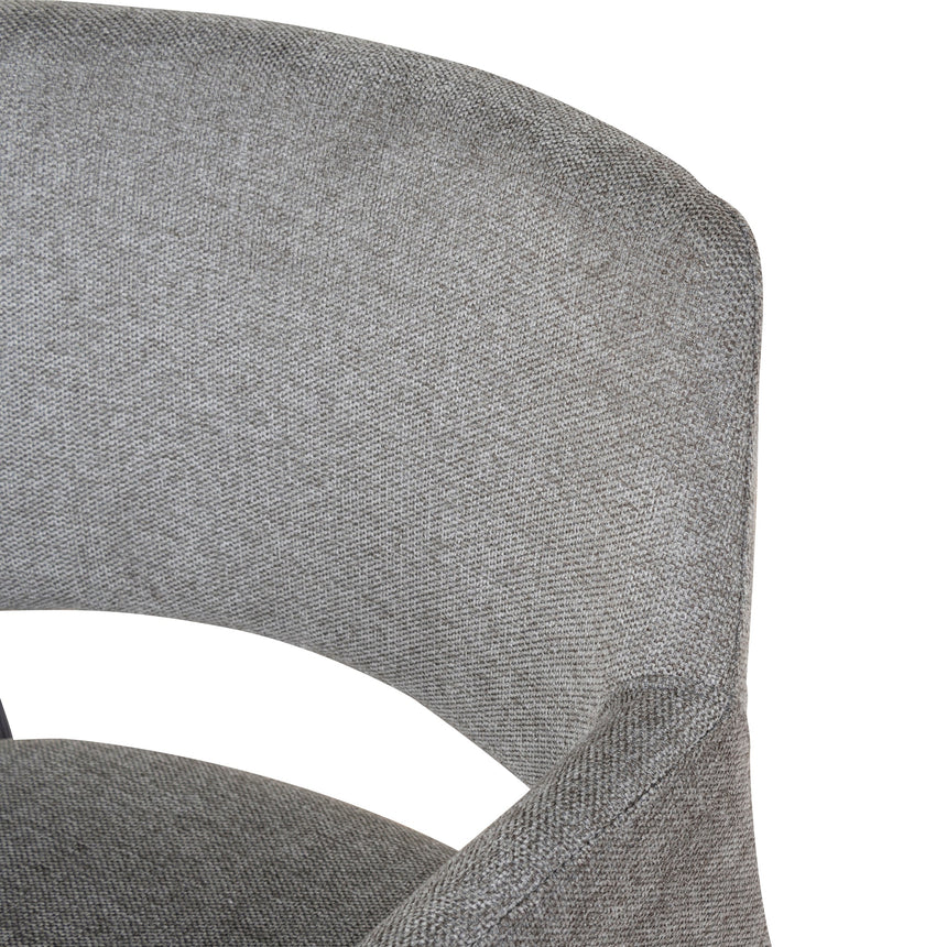 Fabric Dining Chair - Spec Smoke Grey (Set of 2) - View 8