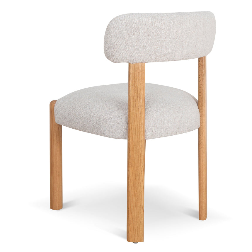 Fabric Dining Chair - Coastal Beige (Set of 2) - View 4