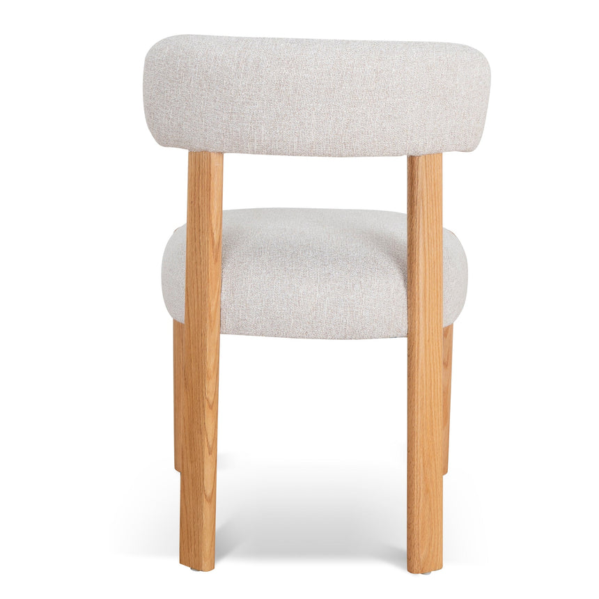 Fabric Dining Chair - Coastal Beige (Set of 2) - View 5