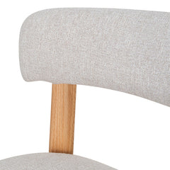 CDC10148-MY Fabric Dining Chair - Coastal Beige (Set of 2)