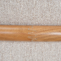 CDC10151-MY Coastal Beige Dining Chair - Natural Oak