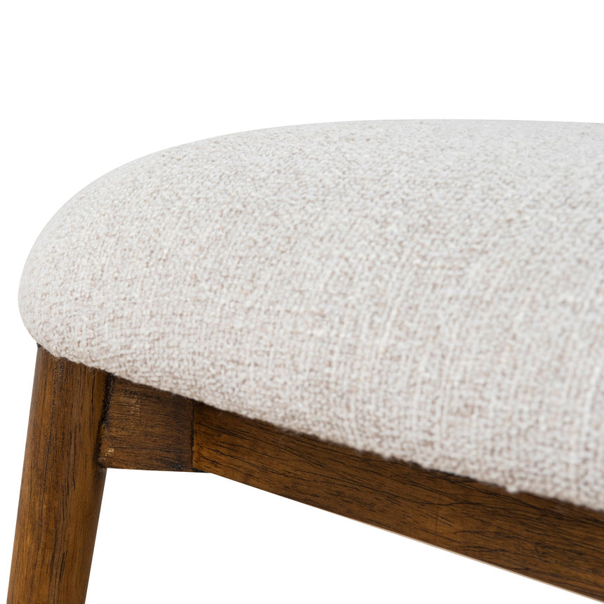 Coastal Beige Dining Chair - Walnut - View 10