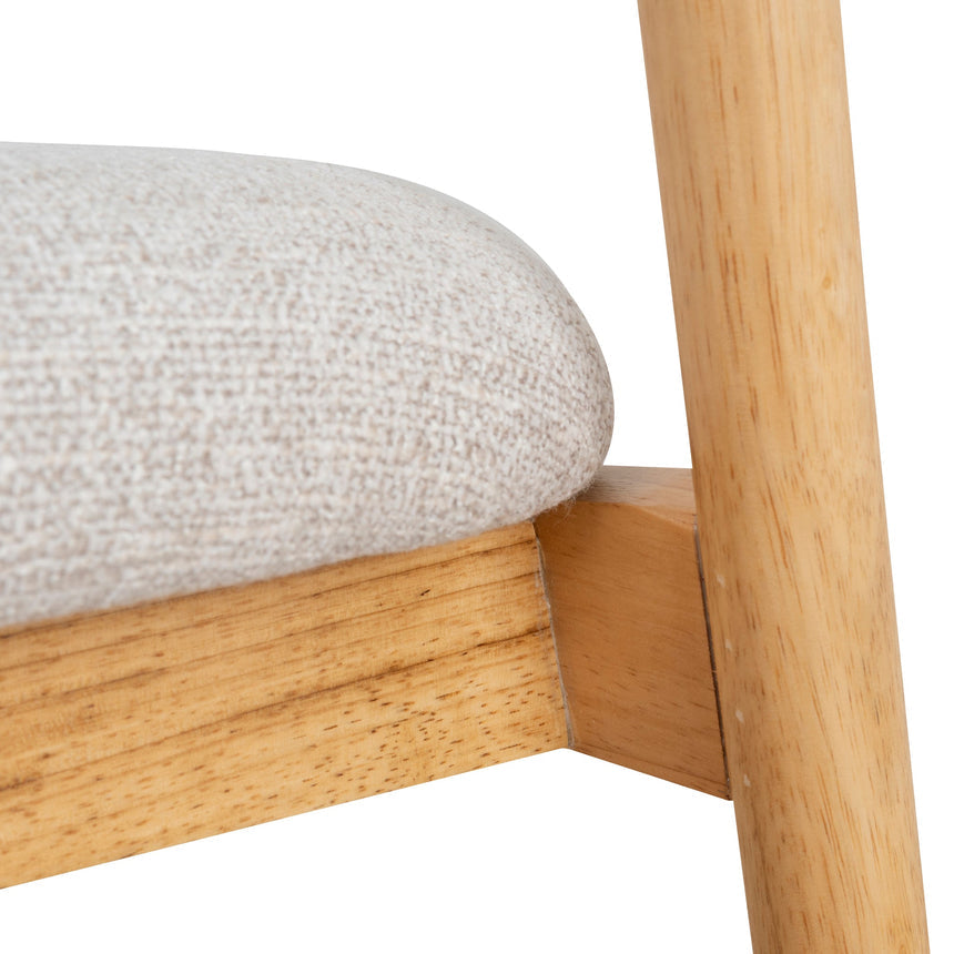 Coastal Beige Dining Chair - Natural - View 14