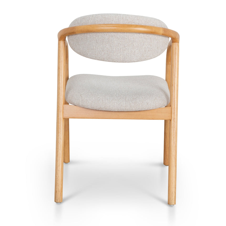 Coastal Beige Dining Chair - Natural - View 5