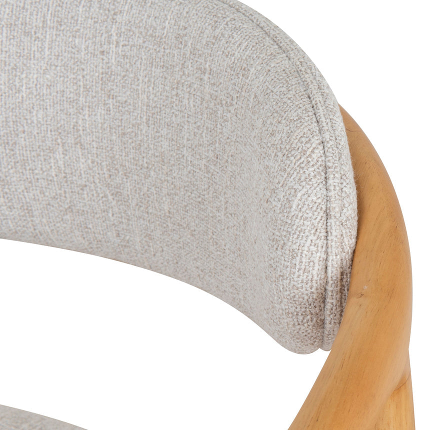 Coastal Beige Dining Chair - Natural - View 9