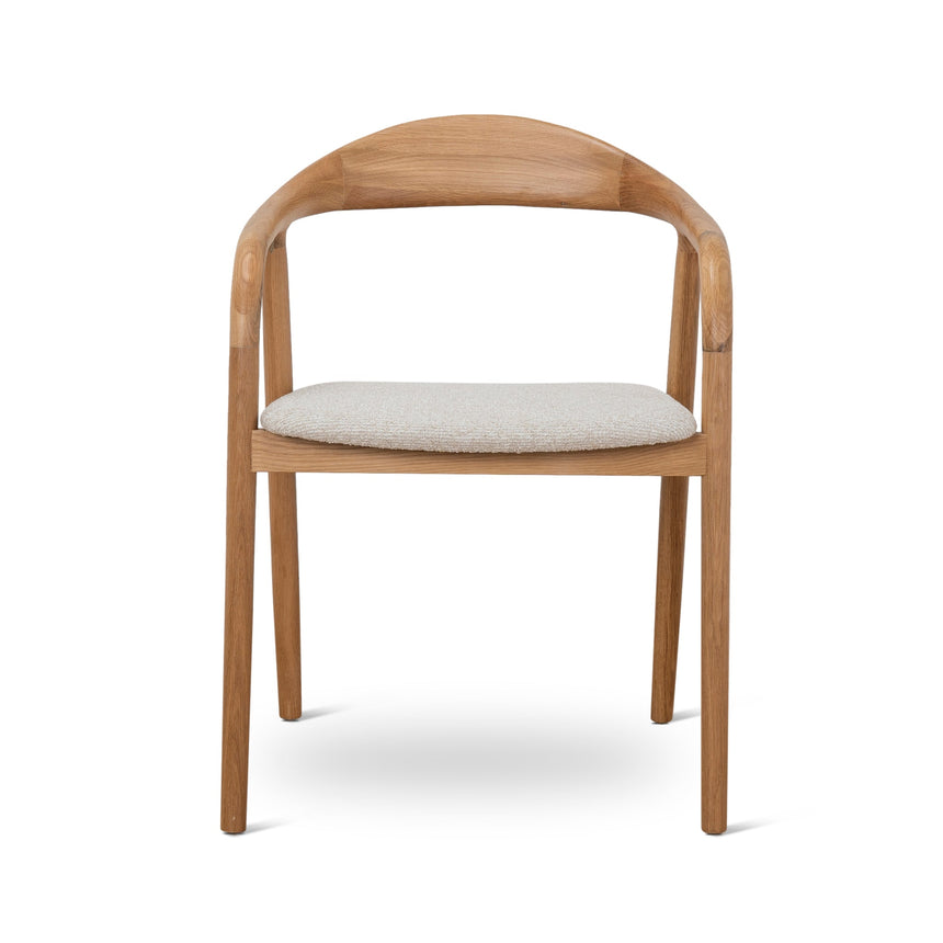 Natural Dining Armchair - Beige (Set of 2) - View 5