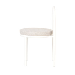 CDC10191-FH White Dining Chair - Clay Grey (Set of 2)