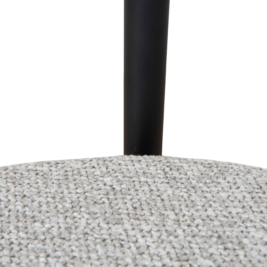 Black Dining Chair - Clay Grey (Set of 2) - View 12