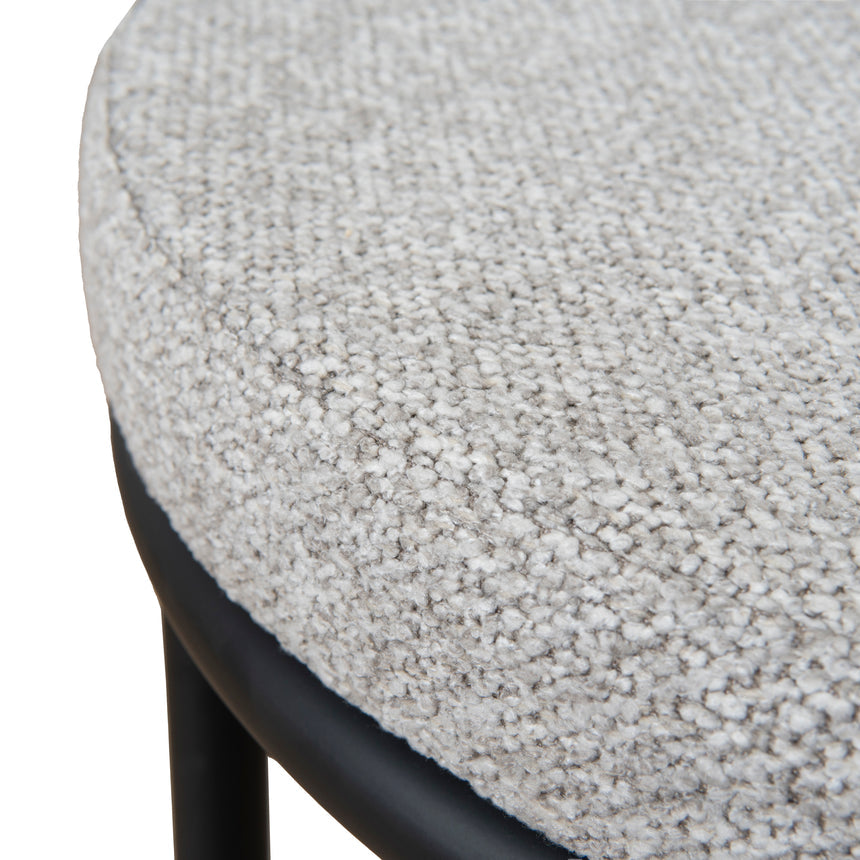Black Dining Chair - Clay Grey (Set of 2) - View 14