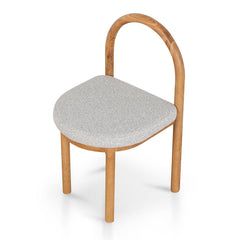 Natural Dining Chair - Clay Grey (Set of 2)