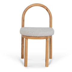 Natural Dining Chair - Clay Grey (Set of 2)