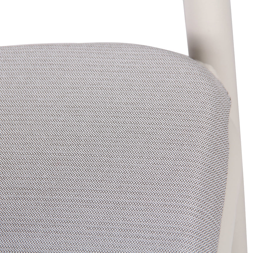 Sand White Outdoor Dining Chair - Light Grey (Set of 2) - View 10