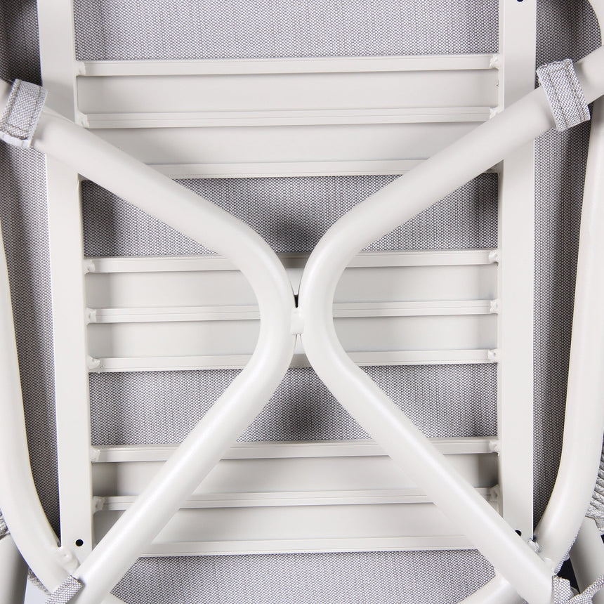 Sand White Outdoor Dining Chair - Light Grey (Set of 2) - View 8