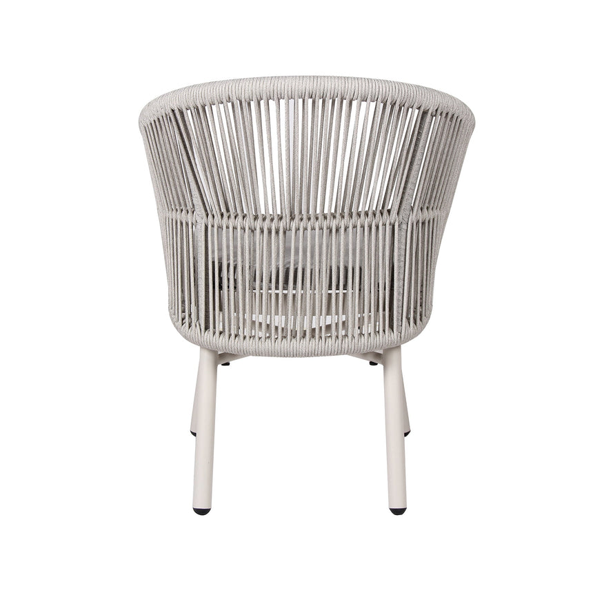 Sand White Outdoor Dining Chair - Light Grey (Set of 2) - View 7