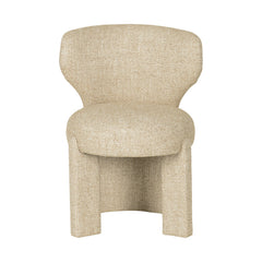 CDC10349-FH Fabric Dining Chair - Pale Beige