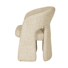 CDC10352-FH Fabric Dining Chair - Pale Beige