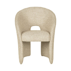 CDC10352-FH Fabric Dining Chair - Pale Beige