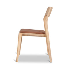 Natural Dining Chair | Naxos Tan (Set of 2) | Myka Home