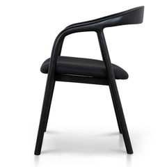 Dining Chair | Full Black (Set of 2) | Myka Home