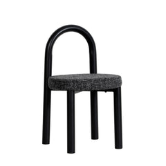 Black Dining Chair | Field Charcoal (Set of 2) | Myka Home