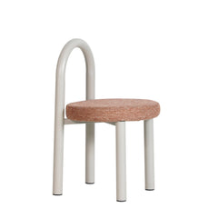 White Dining Chair | Russet Brown (Set of 2) | Myka Home