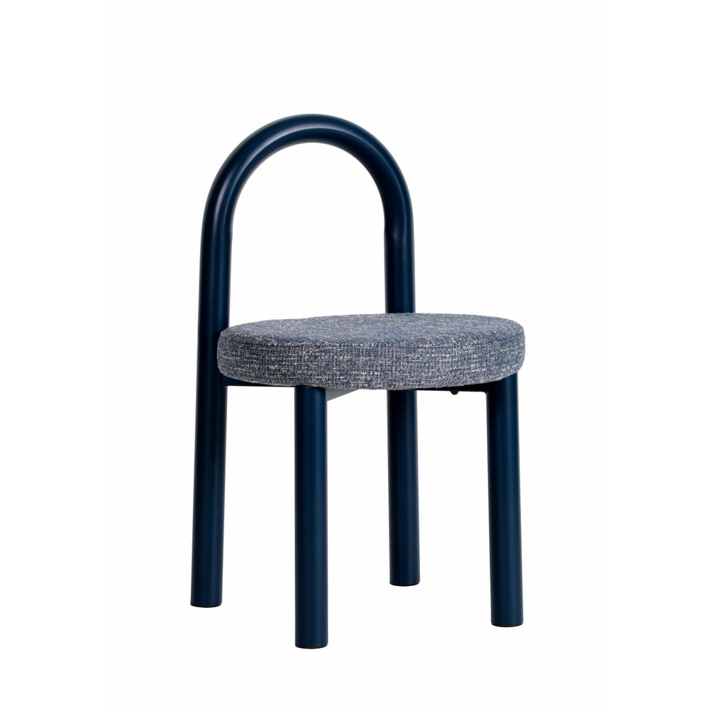 Navy Dining Chair | Prussian Blue (Set of 2) | Myka Home - View 2