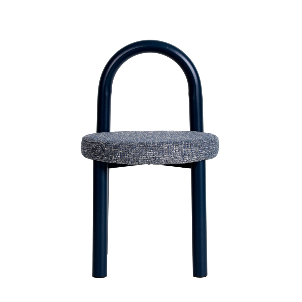 Navy Dining Chair | Prussian Blue (Set of 2) | Myka Home - View 4