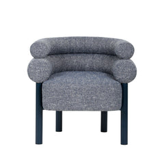 Navy Armchair | Prussian Blue | Myka Home