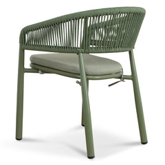 Outdoor Dining Chair | Army Green (Set of 2) | Myka Home