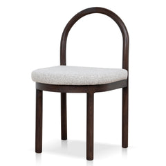 Brown Dining Chair | Clay Grey (Set of 2) | Myka Home