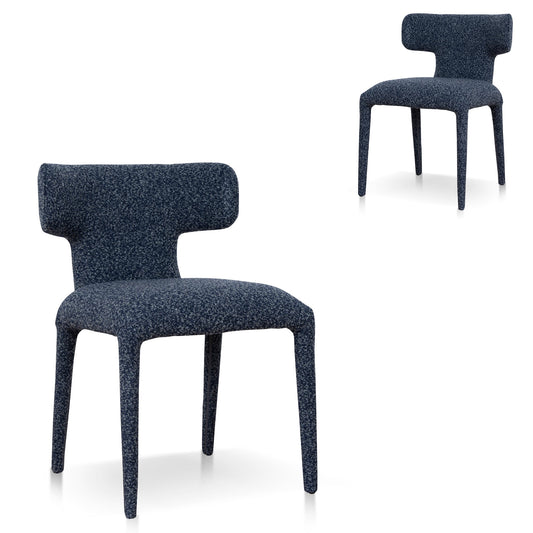 Dining Chair | Midnight Blue (Set of 2) | Myka Home