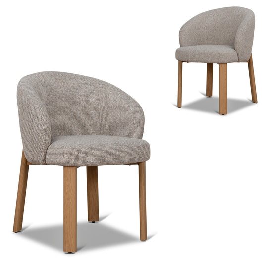 Natural Dining Chair | Verona Sand Weave (Set Of 2) | Myka Home